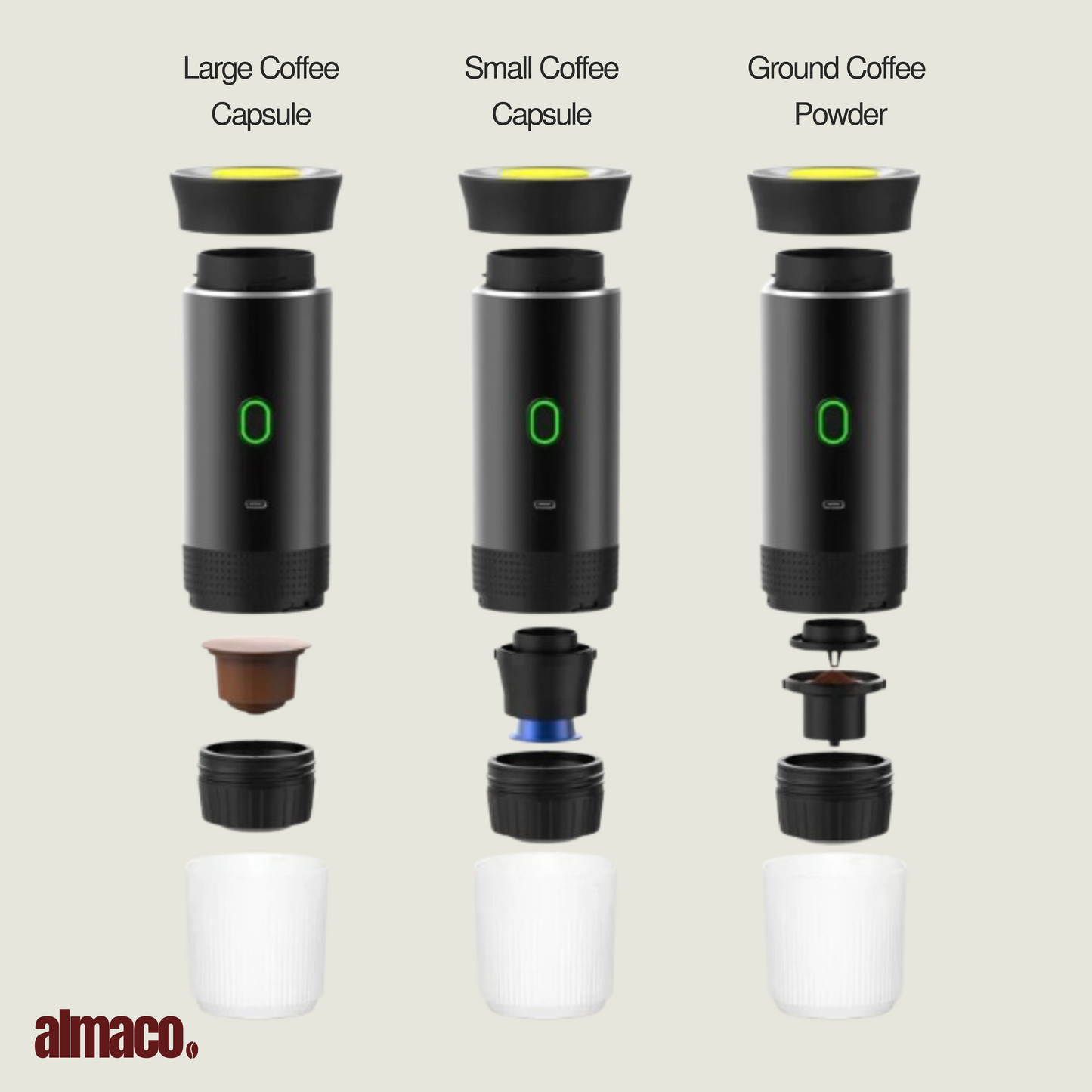 Almaco™ - Compact Coffee Machine